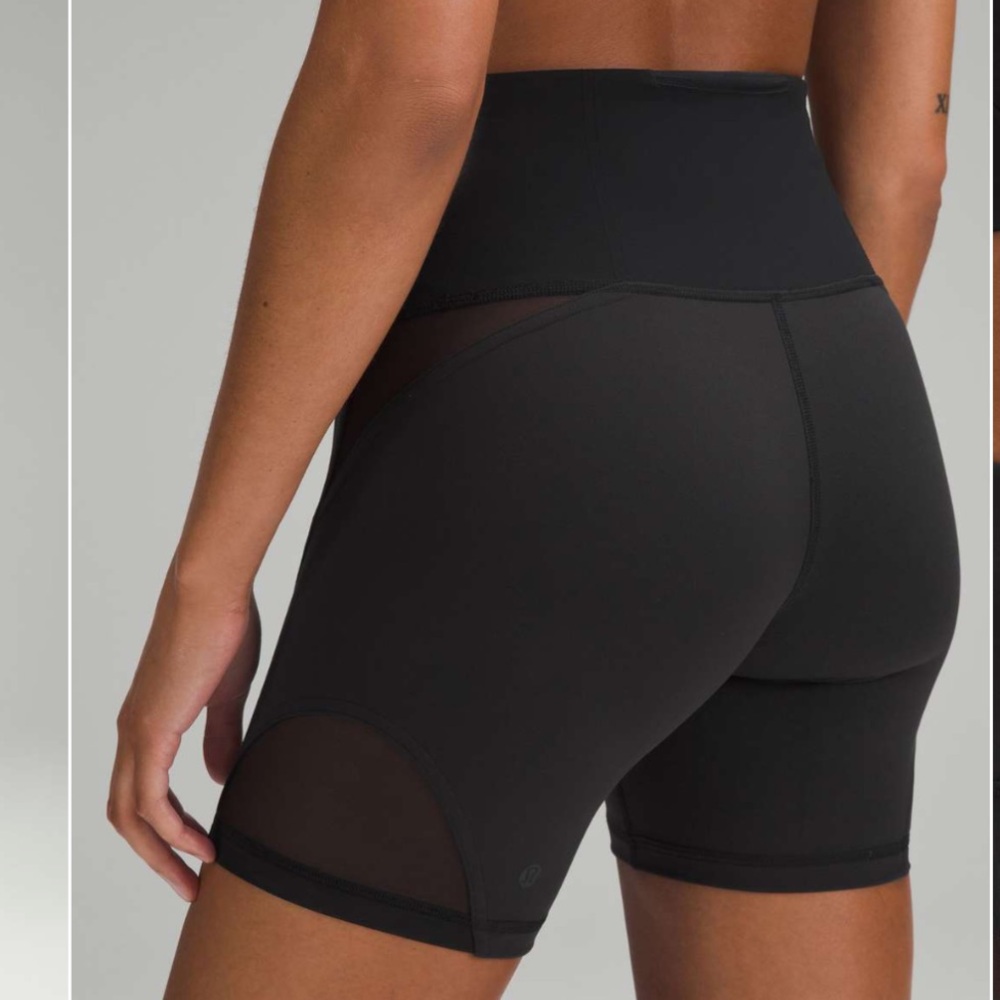 Lululemon Mesh Panel Wunder Train High-Rise Short 6"